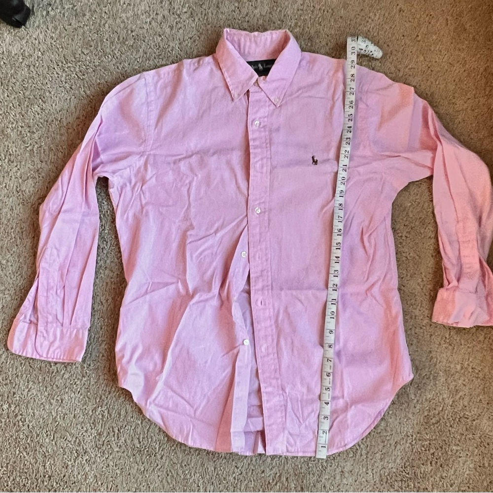 Polo by Ralph Lauren Light Pink Button Down Shirt - Picture 2 of 3